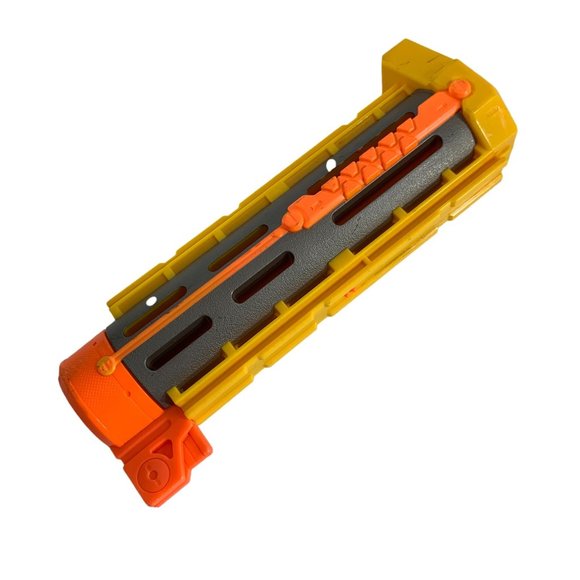 Nerf N-Strike Recon Barrel Extension Replacement Yellow Orange Gray - Picture 1 of 7